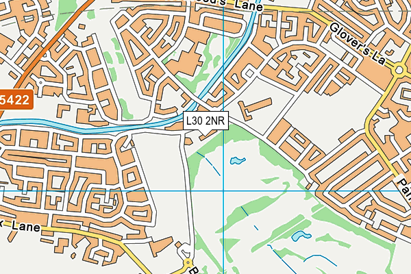 L30 2NR map - OS VectorMap District (Ordnance Survey) L30 2NR map - OS VectorMap District (Ordnance Survey)