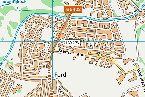 L30 2PA map - OS VectorMap District (Ordnance Survey) L30 2PA map - OS VectorMap District (Ordnance Survey)