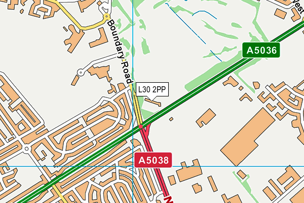 L30 2PP map - OS VectorMap District (Ordnance Survey) L30 2PP map - OS VectorMap District (Ordnance Survey)