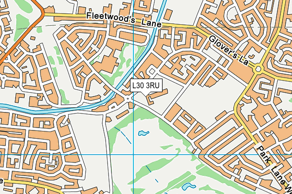 L30 3RU map - OS VectorMap District (Ordnance Survey) L30 3RU map - OS VectorMap District (Ordnance Survey)