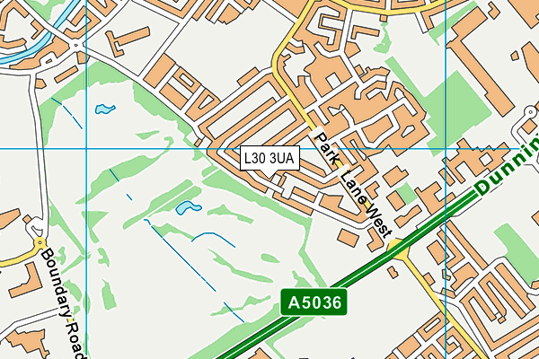 L30 3UA map - OS VectorMap District (Ordnance Survey) L30 3UA map - OS VectorMap District (Ordnance Survey)