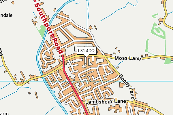 L31 4DQ map - OS VectorMap District (Ordnance Survey) L31 4DQ map - OS VectorMap District (Ordnance Survey)