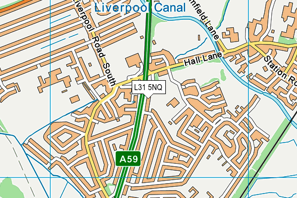 L31 5NQ map - OS VectorMap District (Ordnance Survey) L31 5NQ map - OS VectorMap District (Ordnance Survey)
