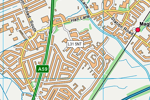 L31 5NT map - OS VectorMap District (Ordnance Survey) L31 5NT map - OS VectorMap District (Ordnance Survey)