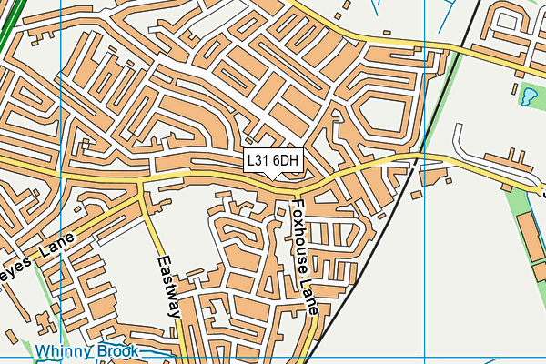 L31 6DH map - OS VectorMap District (Ordnance Survey) L31 6DH map - OS VectorMap District (Ordnance Survey)