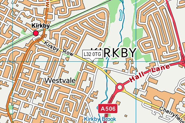 L32 0TG map - OS VectorMap District (Ordnance Survey) L32 0TG map - OS VectorMap District (Ordnance Survey)