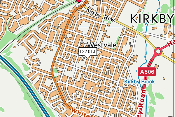 L32 0TJ map - OS VectorMap District (Ordnance Survey) L32 0TJ map - OS VectorMap District (Ordnance Survey)