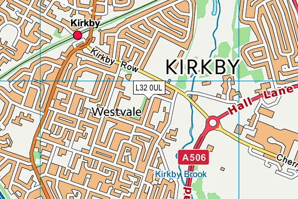 L32 0UL map - OS VectorMap District (Ordnance Survey) L32 0UL map - OS VectorMap District (Ordnance Survey)