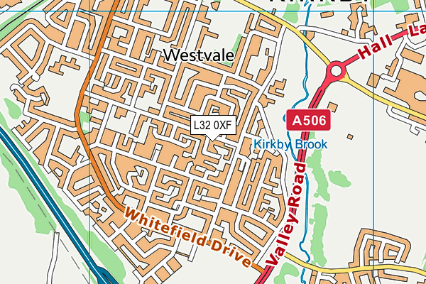 L32 0XF map - OS VectorMap District (Ordnance Survey) L32 0XF map - OS VectorMap District (Ordnance Survey)