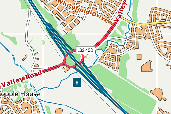 L32 4SD map - OS VectorMap District (Ordnance Survey) L32 4SD map - OS VectorMap District (Ordnance Survey)