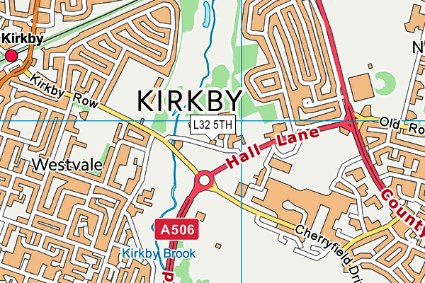 L32 5TH map - OS VectorMap District (Ordnance Survey) L32 5TH map - OS VectorMap District (Ordnance Survey)