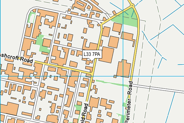 L33 7PA map - OS VectorMap District (Ordnance Survey) L33 7PA map - OS VectorMap District (Ordnance Survey)