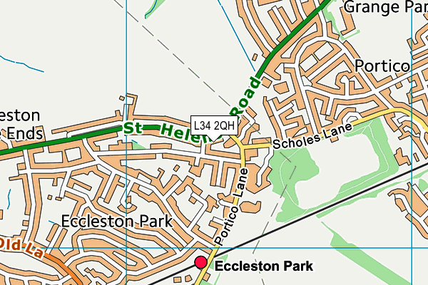 L34 2QH map - OS VectorMap District (Ordnance Survey) L34 2QH map - OS VectorMap District (Ordnance Survey)