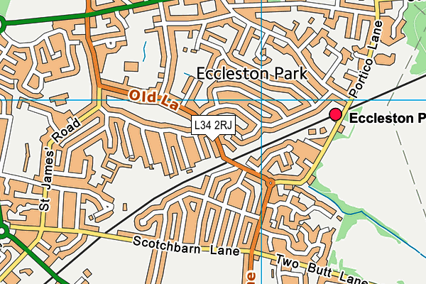 L34 2RJ map - OS VectorMap District (Ordnance Survey) L34 2RJ map - OS VectorMap District (Ordnance Survey)
