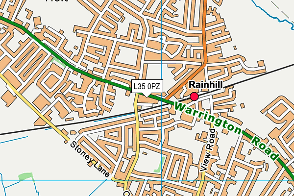 L35 0PZ map - OS VectorMap District (Ordnance Survey) L35 0PZ map - OS VectorMap District (Ordnance Survey)