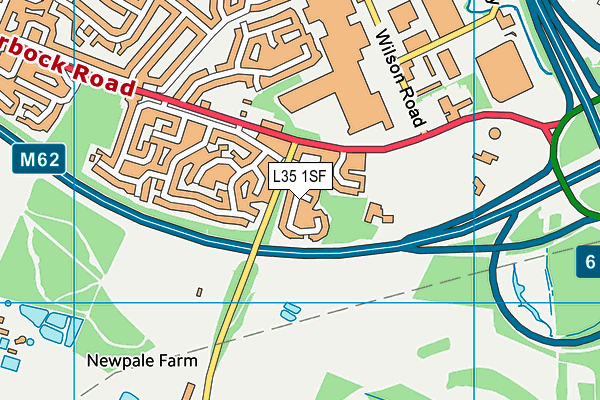 L35 1SF map - OS VectorMap District (Ordnance Survey) L35 1SF map - OS VectorMap District (Ordnance Survey)