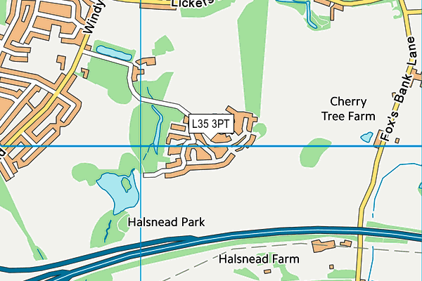 L35 3PT map - OS VectorMap District (Ordnance Survey) L35 3PT map - OS VectorMap District (Ordnance Survey)