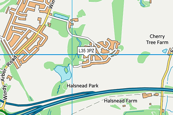 L35 3PZ map - OS VectorMap District (Ordnance Survey) L35 3PZ map - OS VectorMap District (Ordnance Survey)