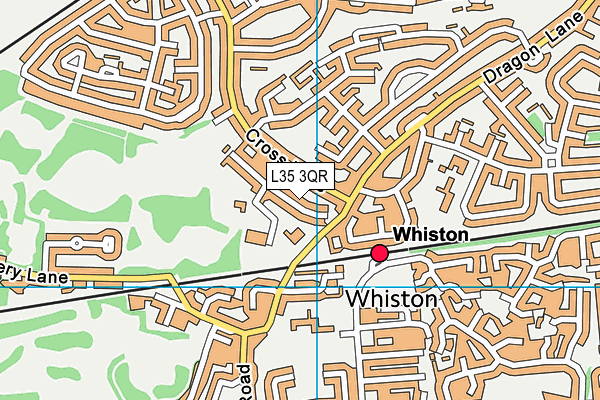 L35 3QR map - OS VectorMap District (Ordnance Survey) L35 3QR map - OS VectorMap District (Ordnance Survey)