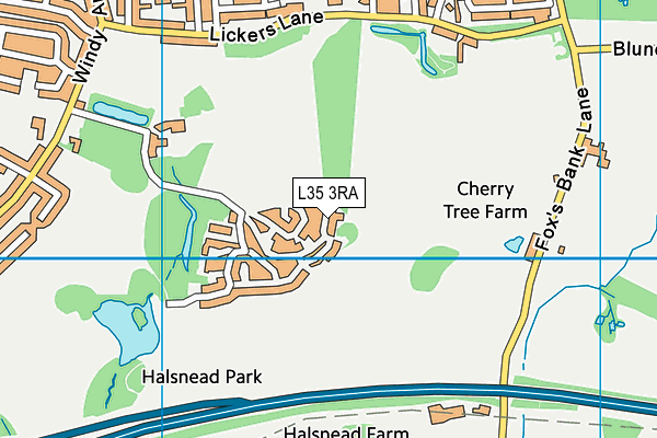 L35 3RA map - OS VectorMap District (Ordnance Survey) L35 3RA map - OS VectorMap District (Ordnance Survey)
