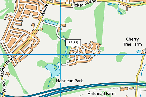 L35 3RJ map - OS VectorMap District (Ordnance Survey) L35 3RJ map - OS VectorMap District (Ordnance Survey)