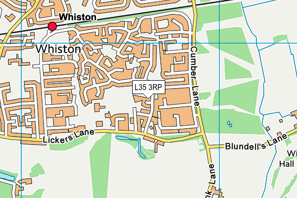 L35 3RP map - OS VectorMap District (Ordnance Survey) L35 3RP map - OS VectorMap District (Ordnance Survey)