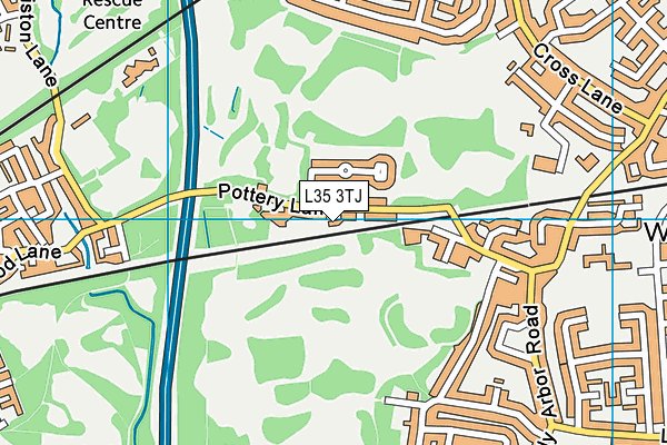 L35 3TJ map - OS VectorMap District (Ordnance Survey) L35 3TJ map - OS VectorMap District (Ordnance Survey)