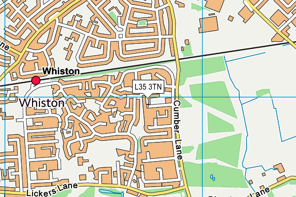 L35 3TN map - OS VectorMap District (Ordnance Survey) L35 3TN map - OS VectorMap District (Ordnance Survey)