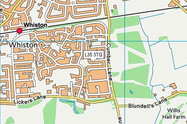 L35 3TQ map - OS VectorMap District (Ordnance Survey) L35 3TQ map - OS VectorMap District (Ordnance Survey)