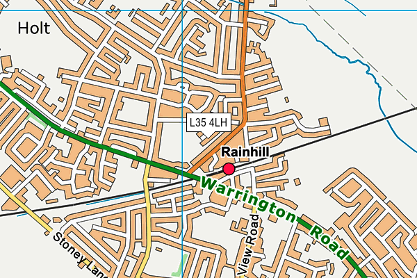 L35 4LH map - OS VectorMap District (Ordnance Survey) L35 4LH map - OS VectorMap District (Ordnance Survey)