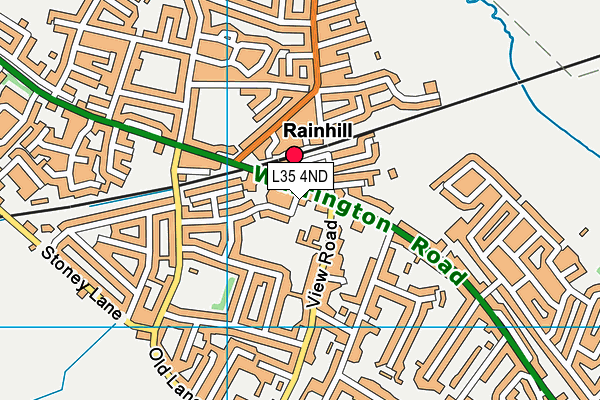 L35 4ND map - OS VectorMap District (Ordnance Survey) L35 4ND map - OS VectorMap District (Ordnance Survey)