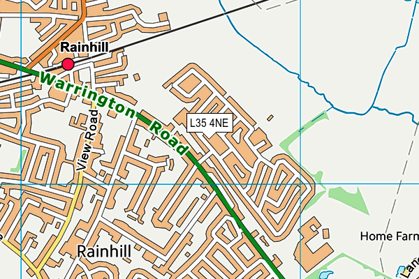 L35 4NE map - OS VectorMap District (Ordnance Survey) L35 4NE map - OS VectorMap District (Ordnance Survey)