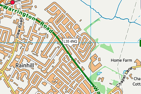 L35 4NQ map - OS VectorMap District (Ordnance Survey) L35 4NQ map - OS VectorMap District (Ordnance Survey)