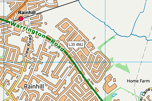 L35 4NU map - OS VectorMap District (Ordnance Survey) L35 4NU map - OS VectorMap District (Ordnance Survey)