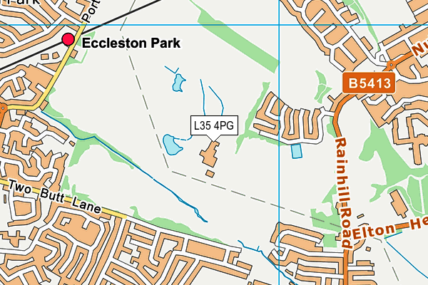 L35 4PG map - OS VectorMap District (Ordnance Survey) L35 4PG map - OS VectorMap District (Ordnance Survey)