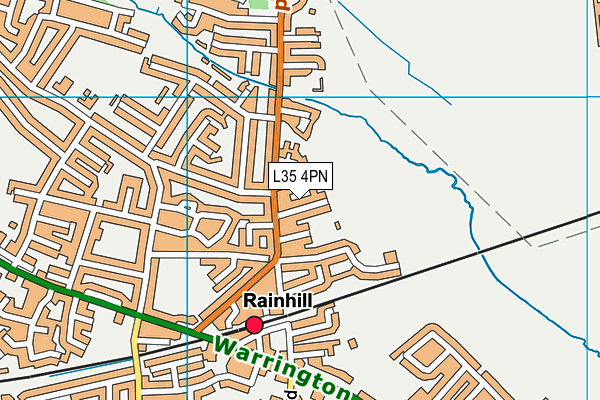 L35 4PN map - OS VectorMap District (Ordnance Survey) L35 4PN map - OS VectorMap District (Ordnance Survey)