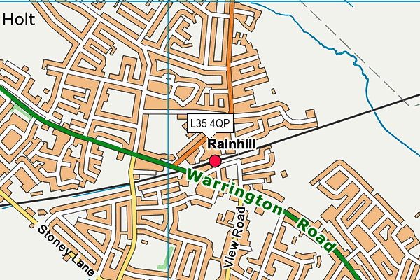 L35 4QP map - OS VectorMap District (Ordnance Survey)