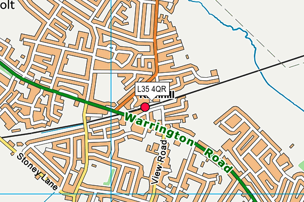 L35 4QR map - OS VectorMap District (Ordnance Survey) L35 4QR map - OS VectorMap District (Ordnance Survey)