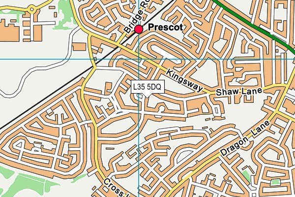 L35 5DQ map - OS VectorMap District (Ordnance Survey) L35 5DQ map - OS VectorMap District (Ordnance Survey)