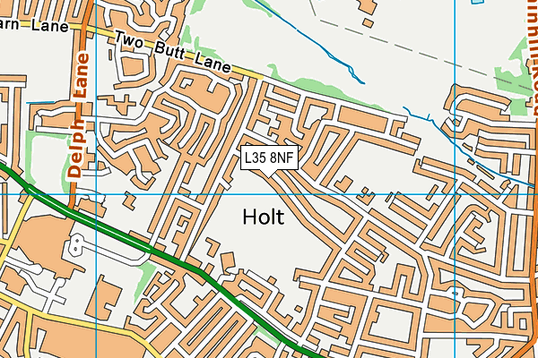 L35 8NF map - OS VectorMap District (Ordnance Survey) L35 8NF map - OS VectorMap District (Ordnance Survey)