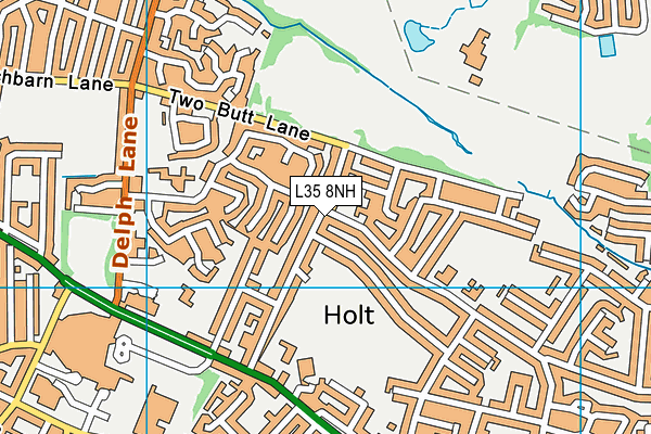 L35 8NH map - OS VectorMap District (Ordnance Survey) L35 8NH map - OS VectorMap District (Ordnance Survey)