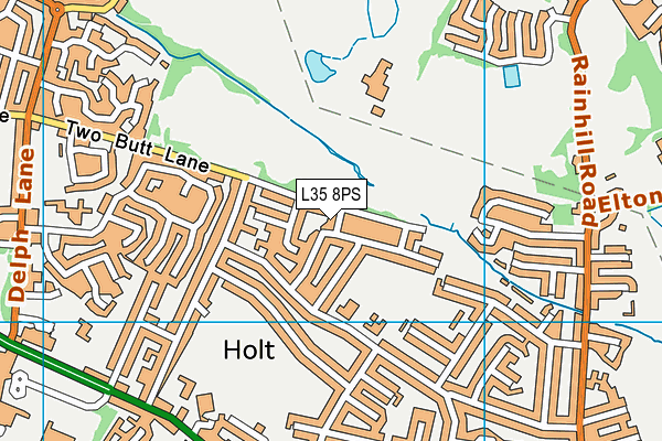 L35 8PS map - OS VectorMap District (Ordnance Survey) L35 8PS map - OS VectorMap District (Ordnance Survey)