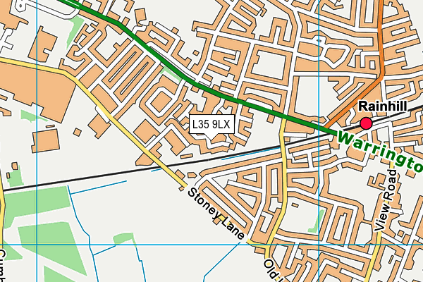L35 9LX map - OS VectorMap District (Ordnance Survey) L35 9LX map - OS VectorMap District (Ordnance Survey)
