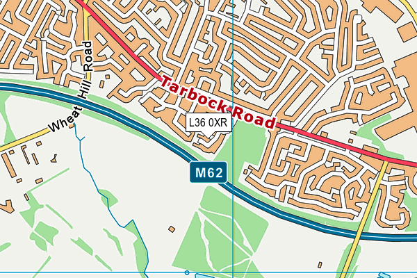 L36 0XR map - OS VectorMap District (Ordnance Survey) L36 0XR map - OS VectorMap District (Ordnance Survey)