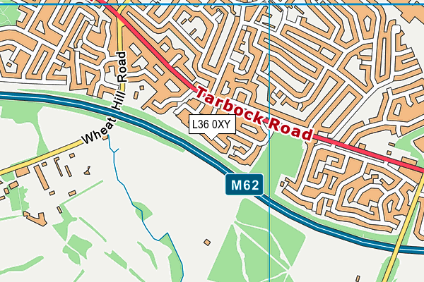 L36 0XY map - OS VectorMap District (Ordnance Survey) L36 0XY map - OS VectorMap District (Ordnance Survey)