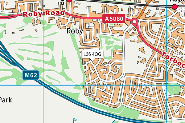 L36 4QG map - OS VectorMap District (Ordnance Survey) L36 4QG map - OS VectorMap District (Ordnance Survey)