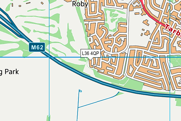 L36 4QP map - OS VectorMap District (Ordnance Survey) L36 4QP map - OS VectorMap District (Ordnance Survey)