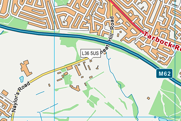 L36 5US map - OS VectorMap District (Ordnance Survey) L36 5US map - OS VectorMap District (Ordnance Survey)