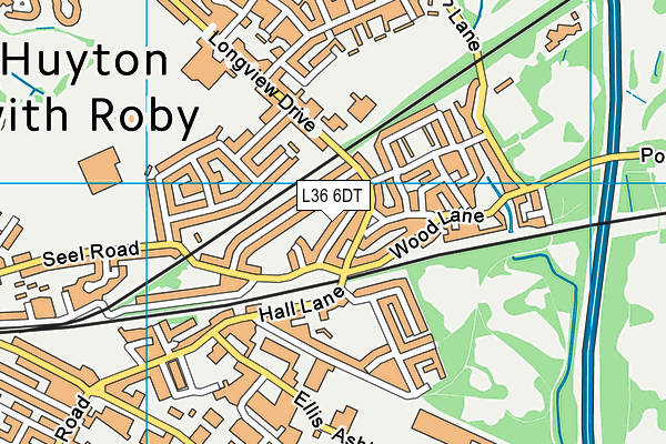 L36 6DT map - OS VectorMap District (Ordnance Survey) L36 6DT map - OS VectorMap District (Ordnance Survey)
