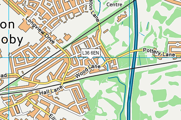 L36 6EN map - OS VectorMap District (Ordnance Survey) L36 6EN map - OS VectorMap District (Ordnance Survey)